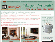 Tablet Screenshot of homefiresandfuels.co.uk